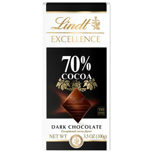 70% Lindt EXCELLENCE Dark Chocolate Bar
