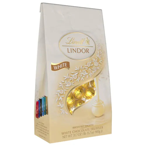 White Chocolate LINDOR Truffles 75-pc Bag (31.7 oz)