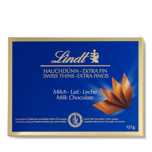 Lindt Milk Chocolate Swiss Thins (4.4 oz)