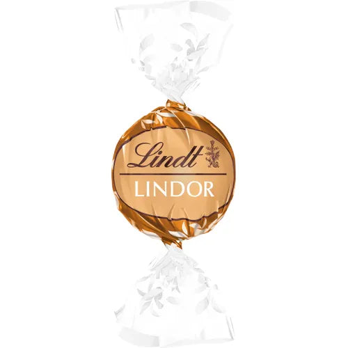 Golden Caramel Hazelnut LINDOR Truffles 800-pc Case (353 oz)