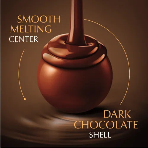 70% Extra Dark Chocolate LINDOR Truffles 800-pc Case (353 oz)